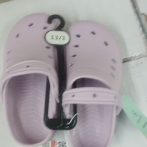 Kids Lavender Clogs